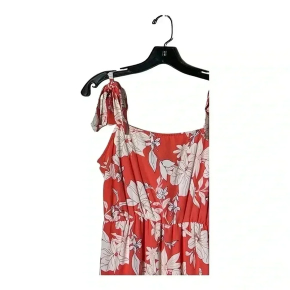 1906. SOCIAL STANDARD BY SANUAURY SLEEVELESS TIE STRAPS SUMMER DRESS SIZE SMALL - Picture 3 of 9